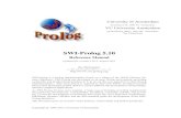 SWI-Prolog 5 · PDF file

Contents 1 Introduction10 1.1 SWI-Prolog. . . . . . . . . . . . . . . . . . . . . . . . . . . . . . . . . . . . . . .10 1.1.1 Books about Prolog