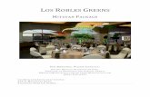 LOS ROBLES GREENS...los robles greens mitzvah package for bookings, please contact: kelsey rinaldi or christine paul director of weddings and special events krinaldi@arcisgolf.com
