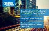 Transforming ENERGY through SUSTAINABLE Transportation · 2019-02-06 · Transforming ENERGY through SUSTAINABLE Transportation Chris Gearhart ... is required for optimal energy storage
