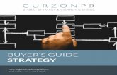 STRATEGY - curzonpr.com … · Identifying the actions and milestones you need: • 6. Promote decision making to force alignment: • 7. New opportunities: • 8. Better results: