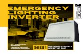 emergency lighting inverter...Emergency Lighting Inverter The Phoenix Lite series is a single phase, standby, solid state inverter system utilizing DSP/PWM technology. The unit packs