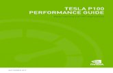 TESLA P100 PERFORMANCE GUIDE - NVIDIA · 2018-02-12 · TESLA P100 PERFORMANCE GUIDE Modern high performance computing (HPC) data centers are key to solving some of the world’s