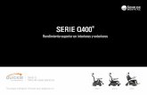 SERIE Q400 - Accessible Madrid · 2019-03-14 · Sillas de ruedas eléctricas ... Podrás elegir entre la versión desmontables o reclinables. Todos son compatibles con diferentes