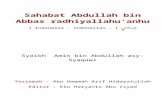 Sahabat Abdullah bin Abbas radhiyallahu’anhudownload.media.islamway.net/articles/id/id_Sahabat... · Web viewAku bersaksi bahwa tidak ada ilah yang berhak disembah dengan benar
