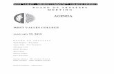 AGENDA - WVM Documents/190122.pdf · west valley-mission community college district (wvmccd) board acceptance of the west valley-mission community college district’s proposal to