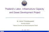 Thailand’s Labor, Infrastructure Capacity and Dawei Development … Thailand's Labor... · 2012-07-02 · Thailand’s Labor, Infrastructure Capacity and Dawei Development Project