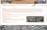 Elements of Structural Geology Turnstone Field to classroom · Elements of Structural Geology Turnstone Field to classroom Effective structural geology interpretation is of increasing