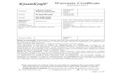 KisanKraft Warranty Certificate KK-CSP-5720 04-06...KisanKraft ® Warranty Certificate (DEALER COPY) This warranty is null & void, if you fail to register the warranty with KisanKraft