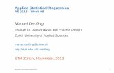 Marcel Dettling - stat.ethz.chstat.ethz.ch/education/semesters/as2013/asr/Slides_Week08.pdf · Marcel Dettling, Zurich University of Applied Sciences 1 Applied Statistical Regression
