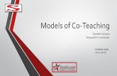Models of Co-Teaching - Sharyland ISD · Define co-teaching • Describe various co-teaching approaches Language Objective •Discuss common misconceptions about “Inclusion” and