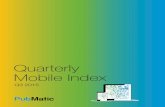 Quarterly Mobile Index - PubmaticABOUT PUBMATIC’S QUARTERLY MOBILE INDEX (QMI) KEY TREND #1 Mobile CPMs are higher and growing faster than desktop CPMs. KEY TREND #2 Significant