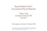 Neural Network Part 3: Convolutional Neural Networkspages.cs.wisc.edu/.../lecture12-neural-networks-3.pdf · Convolutional neural networks •Strong empirical application performance
