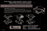 PACIFIC HELMETS (NZ) LTD PROTECTIVE HELMETS User ... · PDF file b.Helmets for Fire Fighting, EN443: 2008, complies with the PPE Directive and Marine Equipment Directive – CE c.Occupational