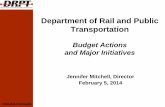 Department of Rail and Public Transportationsfc.virginia.gov/pdf/transportation/2014/020514_No2_DRPT.pdf15 16 mile section of Rt. 1 from I-495, through Fairfax County, to Rt. 123 in