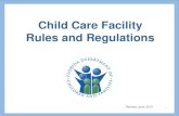 Child Care Facility Rules and Regulationsmatermiddlehigh.enschool.org/.../FACR_Overheads_06_2014.pdf · 2014-10-21 · Child Care Facility Rules and Regulations 2 Icons This icon