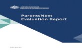 ParentsNext Evaluation Report - Department of Education ... · ParentsNext Evaluation Report 2 ISBN 978-1-76051-573-7 978-1-76051-574-4 [DOCX] With the exception of the ommonwealth