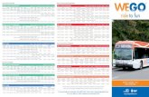 Spring/Fall Schedule Red Line Spring/Fall Schedule GREEN ... · SPRING SUMMER FALL 2019 SCHEDULE. wegoniagarafalls.com Spring/Fall Schedule. GREEN LINE NORTHBOUND . Mon - Thurs .