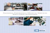 National EMS Education Standards - New York State ... · • The Blueprint and national EMS education standards should be revised periodically, with major revisions occurring every