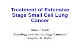 Treatment of Extensive Stage Small Cell Lung Cancer...Treatment of Extensive Stage Small Cell Lung Cancer Martin Früh Oncology und Hematology Cantonal Hospital St. Gallen Titel der