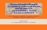 CONTEMPORARY SCIENCE EDUCATION RESEARCH: LEARNING …eprints.teachingandlearning.ie/2455/1/Hayes and Childs 2010.pdf · (Eds.), Contemporary science education research: learning and