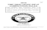 CMP Smallbore Rifle Competition Rules are …Smallbore Rifle shooting evolved from events developed to provide low cost practice for highpower rifle shooting, from British smallbore
