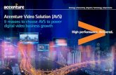 Accenture Video Solution (AVS)/media/pdf-6/accenture-avs-9reasons.pdfAccenture Video Solution and the Accenture digital video ecosystem Accenture Video Solution (AVS) is an open, modular