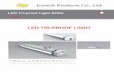LED Tri-proof Light SPEC - joytech-jpc.com Linear/J01-CO spec 2018.pdf · LED Tri-proof light LED Tri-proof light 1 2 3 Metal card buckle Metal card buckle Manual 1pc 2pcs Model NO.