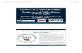 TRI-STATE WEBINAR SERIES Part 2 Handout.pdf · 2016-02-25 · Tri-State ASD Webinar Series 2015-2016 2/17/2016 2 Polling Questions • Interactive feature used throughout the webinar