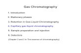 Gas Chromatography ... Gas Chromatography 1. Introduction 2. Stationary phases 3. Retention in Gas-Liquid Chromatography 4. Capillary gas-liquid chromatography 5. Sample preparation