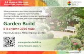 архитектуры, садового строительства ... · 2018-09-24 · В рамках выставки состоится международный конкурс