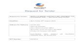 Request for Tender - Shire of Perenjori · 2014-08-06 · Request for Tender Request for Tender: SUPPLY OF MISCELLANEOUS PLANT/ EQUIPMENT FOR OCCASIONAL HIRE – 1 year Period Panel