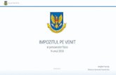 IMPOZITUL PE VENIT - Serviciul Fiscal de Stat pe venit PF 2016.pdf · Prezentarea declaraţiilor cu privire la impozitul pe venit ale persoanelor fizice pentru anul 2016 30.05.2017