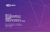 ACT Economic Survival and Recovery Initiatives€¦  · Web viewJUNE 2020 – ACT TREASURER’S UDPATE. ACT ECONOMIC SURVIVAL AND RECOVERY INITIATIVES. In response to COVID-19, the