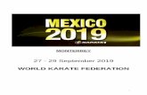 WORLD KARATE FEDERATION - Karate results and charts · The Karate 1 – Youth League is a newly created competition conceived to highlight the impact of Karate in young ages. Established