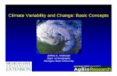 Climate Variability and Change: Basic Concepts€¦ · • Global Plate Tectonics • Sunspots • Variations in Earth orbit (Milankovitch Theory) • Vulcanism (e.g. Mt. Pinatubo