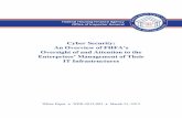 Cyber Security: An Overview of FHFA's Oversight of and ... · Cyber Security: An Overview of FHFA's Oversight of and Attention to the Enterprises' Management of Their IT Infrastructures