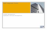 SAP Upgrade Tools · Training Management ASU Toolbox Upgrade Discovery: SAP ERP Solution Browser Goal To provide SAP Customers with the capability assess the value of upgrading by