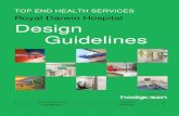 Royal Darwin Hospital Design Guidelines · 2018-06-15 · level with its own unique colour and large number. The colour is reflected in material, signage and graphics, and paint colours