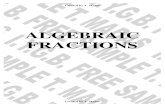 algebraic fractions - MadAsMaths · Created by T. Madas Created by T. Madas Question 2 Simplify the following algebraic fractions. a) 2 2 10 24 5 6 x x x x + + + − b) 2 2 7 12 8