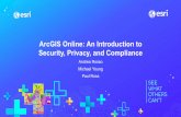 ArcGIS Online: An Introduction to Security, Privacy, and ...€¦ · Authentication Options –Enterprise Accounts Enterprise Account •Use your own identity provider-SAML 2.0-ADFS-NetIQ