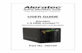 USER GUIDE - Aleratecaleratec.net/pdf_guides_directory/hdd-duplicators/... · Please read this User Guide thoroughly before using this product. Product Features The 1:5 HDD Cruiser