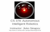 CS 378: Autonomous Intelligent Roboticsjsinapov/teaching/cs378/slides/29_Affective_Computing.pdfUncanny Valley “Emotional response of human subjects is plotted against anthropomorphism