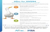 Aflac for SDPEBA - San Diego · Aflac for SDPEBA Group Aflac Open Enrollment: April 1st- June 30th Aflac is Supplemental Insurance that pays benefits directly to you, regardless if