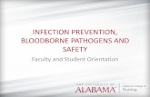 INFECTION PREVENTION, BLOODBORNE PATHOGENS AND Bloodborne Pathogens #1 ¢â‚¬¢ Bloodborne pathogens are