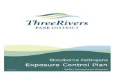 Bloodborne Pathogens - threeriversparks.org · Bloodborne Pathogens Exposure Control Plan 3 Plan Definitions Accidental Exposure is defined as accidentally being exposed to blood/body