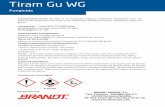 Ficha tecnica TIRAM GU 80 WGai - Brandt Europebrandteurope.com/wp-content/uploads/2018/05/TIRAM-GU-80...Tiram Gu WG Fungicida Composición: Tiram 80% P/P (800 g/kg) Formulación: Granulado
