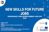 NEW SKILLS FOR FUTURE JOBS - Angl. ZRSZenglish.ess.gov.si/_files/12327/ws_hu.pdfNEW SKILLS FOR FUTURE JOBS EUROGUIDANCE CROSS BORDER SEMINAR 14 MAY 2019 BLED EFOP-3.2.15-VEKOP-17-2017-00001