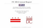 FY 2014 Annual Report - | opgs...Office of Partnerships and Grant Services — FY 2014 Annual Report | 8 Program Areas Grant Services Funding Alert In FY 2014, OPGS published 51 editions