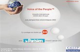 Voice of the People™ - Le Figaro · 2011-01-03 · Contact BVA : Céline Bracq, directrice-adjointe de BVA 01.71.16.88.72 Ce sondage est réalisé par pour le lundi 3 janvier 2011