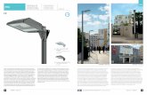 PRO luminaire for streets alumbrado público and urban city ... · Luminaria LED para alumbrado público histórica y confiable con un diseño híbrido y versátil, autolimpiante